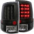Anzo Usa ANZO 311144 LED Tail Lights; Black A1R-311144